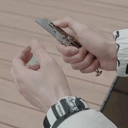 Balisong Trainer Titanium Butterfly Knife Flipping EDC Training Utility Balisong