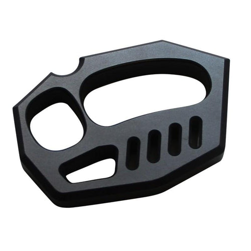 Aluminum Alloy Knuckles - Four Finger Black Oxide 15mm Lightweight