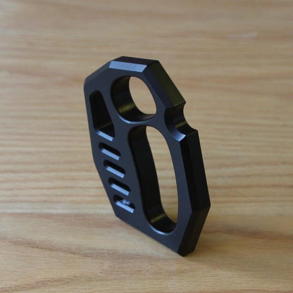 Aluminum Alloy Knuckles - Four Finger Black Oxide 15mm Lightweight