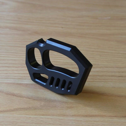Aluminum Alloy Knuckles - Four Finger Black Oxide 15mm Lightweight
