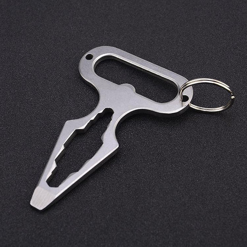 304 Stainless Steel Stinger Tool - Multi-Function EDC Keychain Self Defense