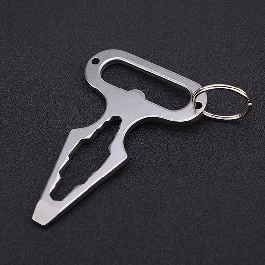 304 Stainless Steel Stinger Tool - Multi-Function EDC Keychain Self Defense
