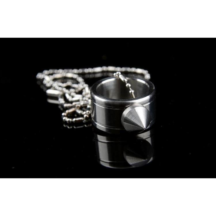 304 Stainless Steel Spike Ring - Concealed Rotation Self Defense Size 12