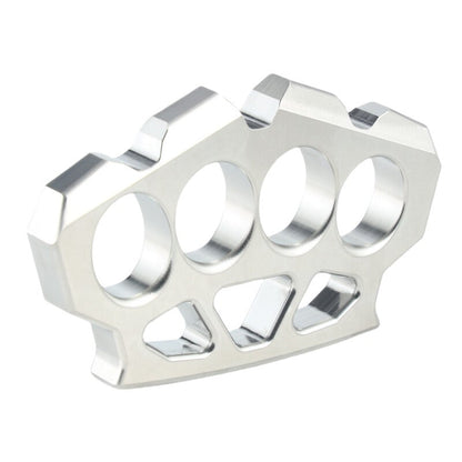 Brass Knuckles Stainless Steel 4 Finger Heavy Duty Full Size Self-Defense EDC Knuckle Duster 425g