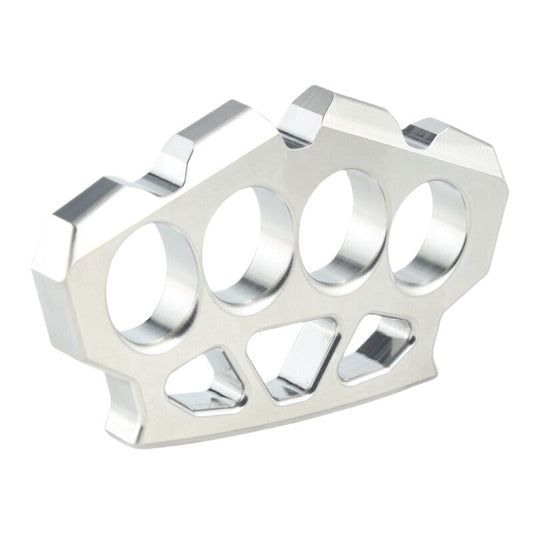 Brass Knuckles Stainless Steel 4 Finger Heavy Duty Full Size Self-Defense EDC Knuckle Duster 425g