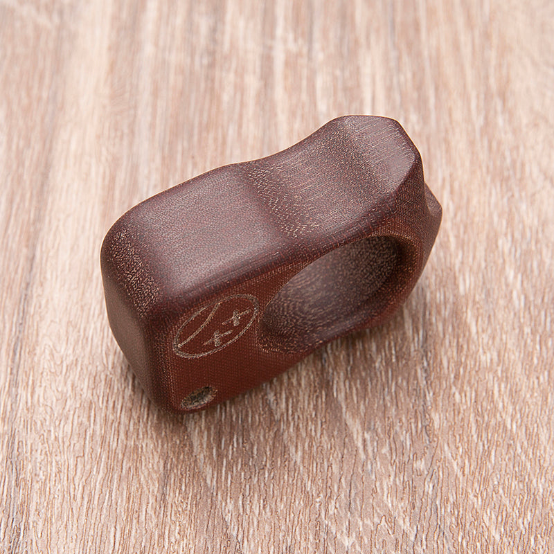 Micarta Single Finger Ring - 21mm Ultra Thick Non-Metal Lightweight