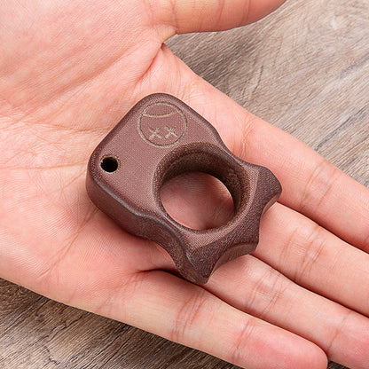 Micarta Single Finger Ring - 21mm Ultra Thick Non-Metal Lightweight