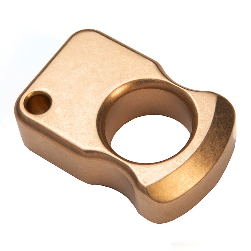 H59 Brass Single Finger Ring - 18mm Ultra Thick Stonewash Antique Heavy