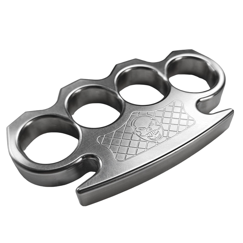 Knuckle Duster – Punisher Skull Four Finger 15mm Ultra Thick CNC EDC