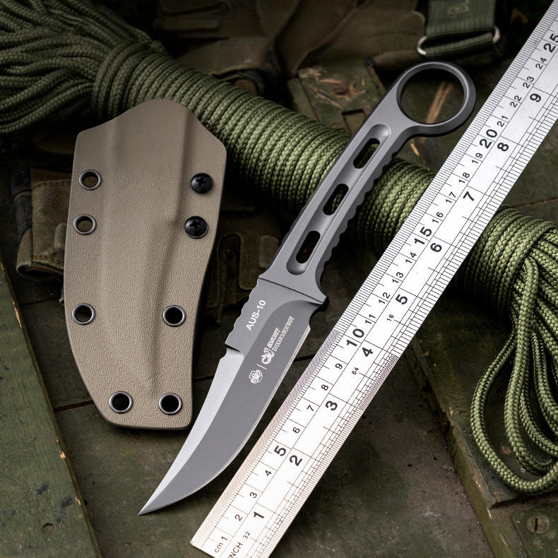 Assassin AUS-10 Full Tang Fixed Blade - EDC Outdoor Knife