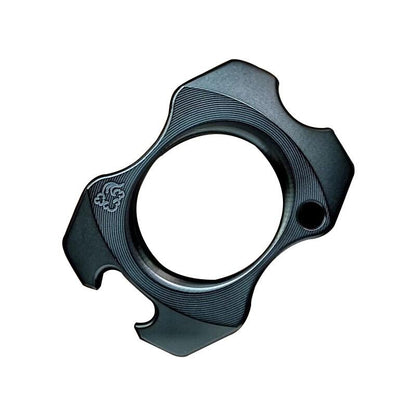 Zirconium Single Finger Ring - 15mm Ultra Thick Handmade Bottle Opener Collector