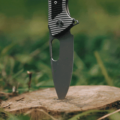 Shadow Blade Titanium EDC Knife - M390 Steel Blade with Precision Engineering