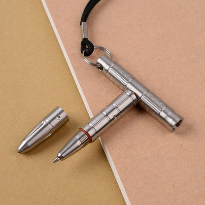 304 Stainless Steel Tactical Pen - Push Dagger Transformer Tungsten Glass Breaker