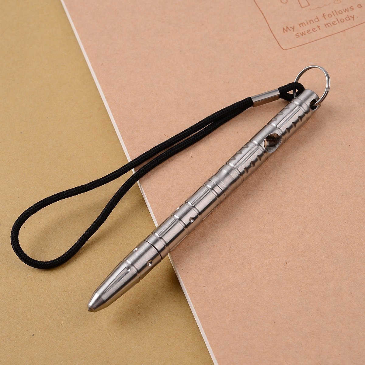 304 Stainless Steel Tactical Pen - Push Dagger Transformer Tungsten Glass Breaker