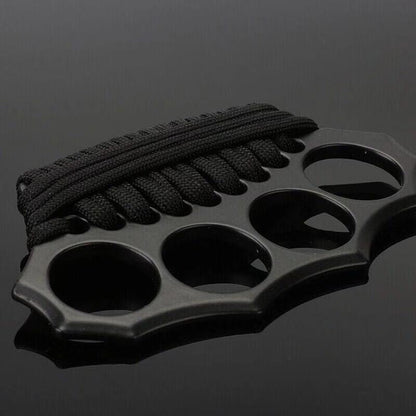 Hard Alloy Knuckles - Military Design Four Finger Slim Profile Grip Bands