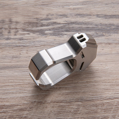 304 Stainless Steel Tuning Fork Single EDC Knuckle - Musical Self Defense Ring