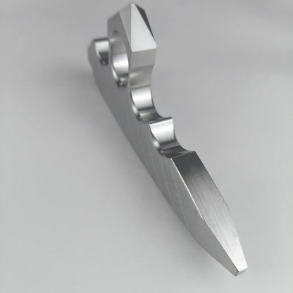 Tactical Baton – T-Bar Dual Head Window Breaker 2CR14 Steel CNC Self Defense EDC