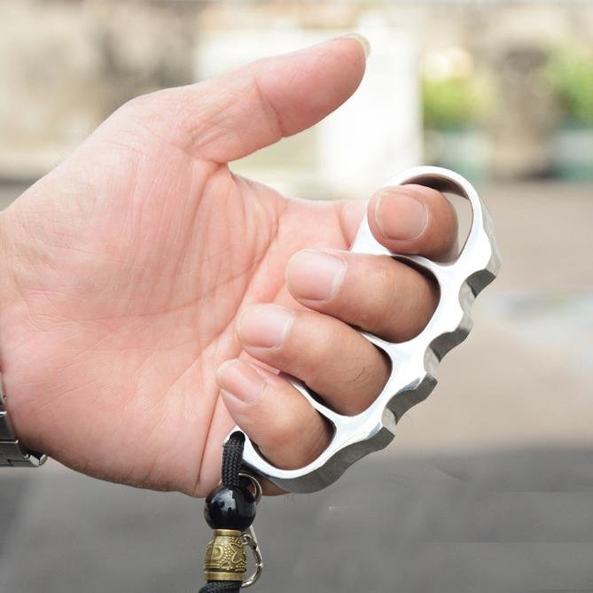 304 Stainless Steel Knuckles - Four Finger Mirror Finish EDC Self Defense