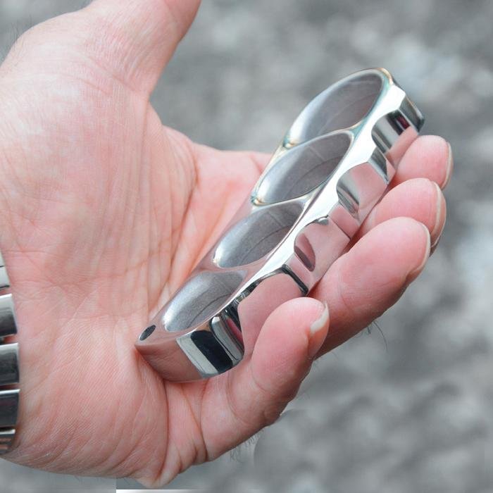 304 Stainless Steel Knuckles - Four Finger Mirror Finish EDC Self Defense