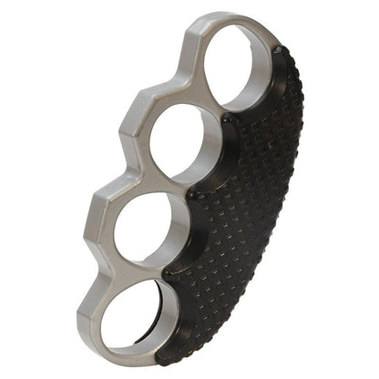 High-Strength Steel Extreme-Thick 25mm Four Finger Knuckle - Tactical Grip Pads