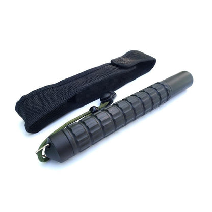 Steel ABS Telescopic Baton - Expandable 55cm Window Breaker with Pouch