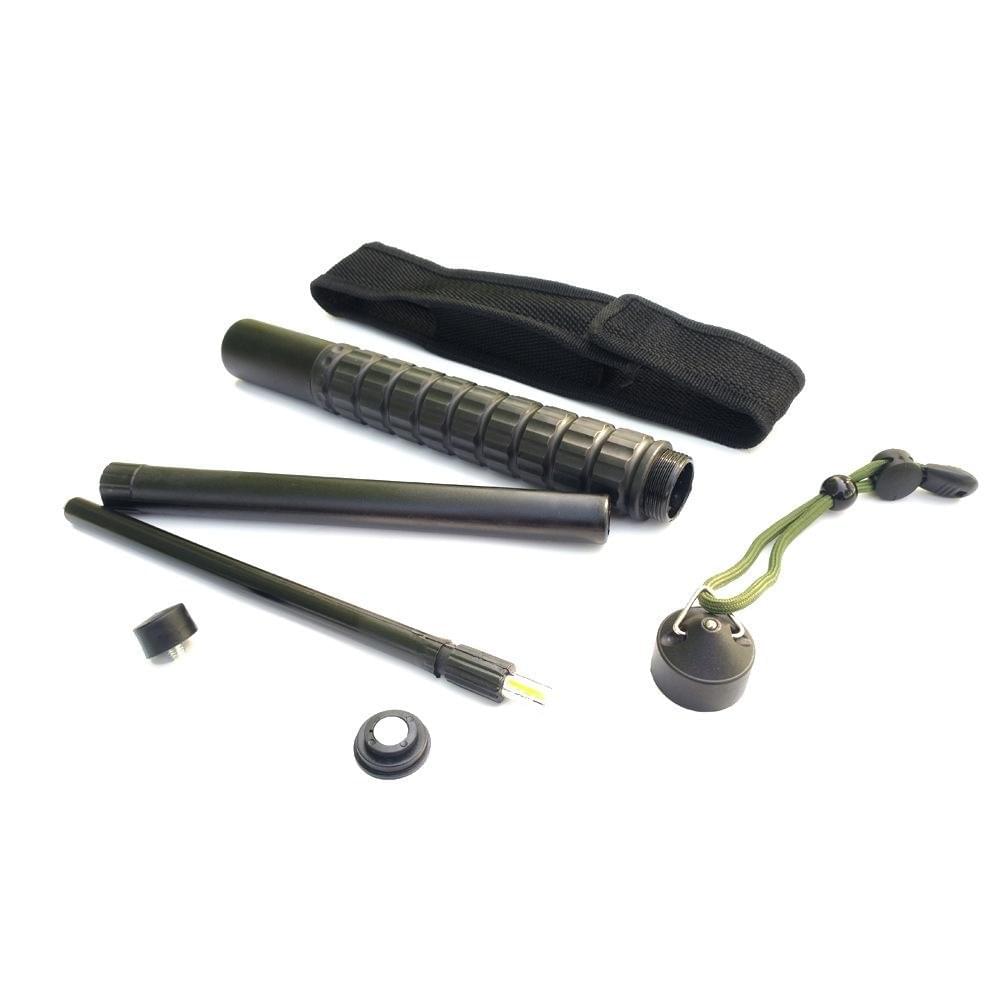 Steel ABS Telescopic Baton - Expandable 55cm Window Breaker with Pouch