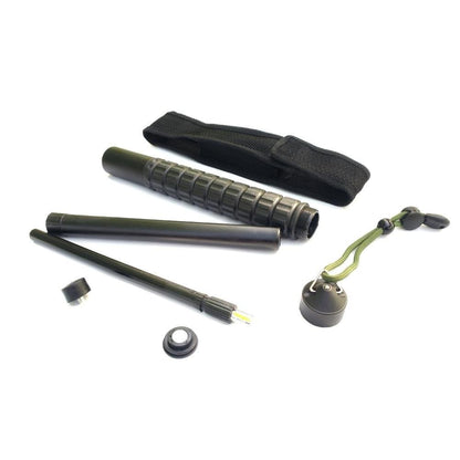 Steel ABS Telescopic Baton - Expandable 55cm Window Breaker with Pouch