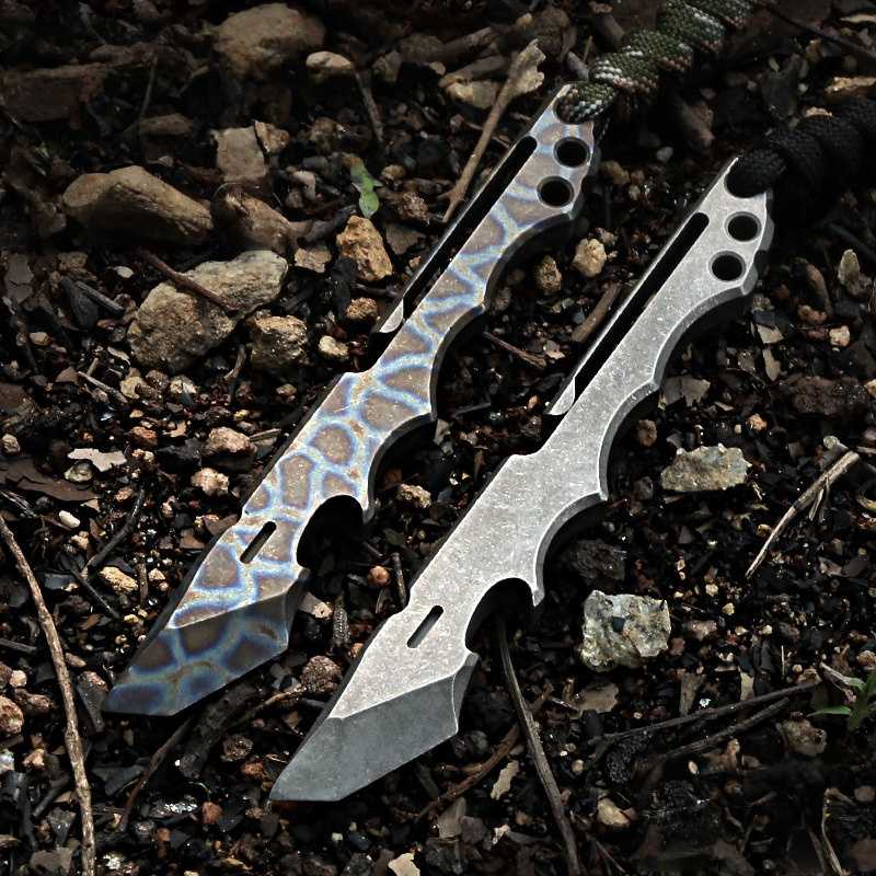 Titanium Mini Pry Bar - Multi-Function EDC Tool Bottle Opener & Self-Defense Carry