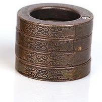 Folding Brass Knuckles Ring - Transformable Self Defense Jewelry