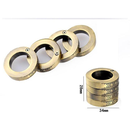 Folding Brass Knuckles Ring - Transformable Self Defense Jewelry